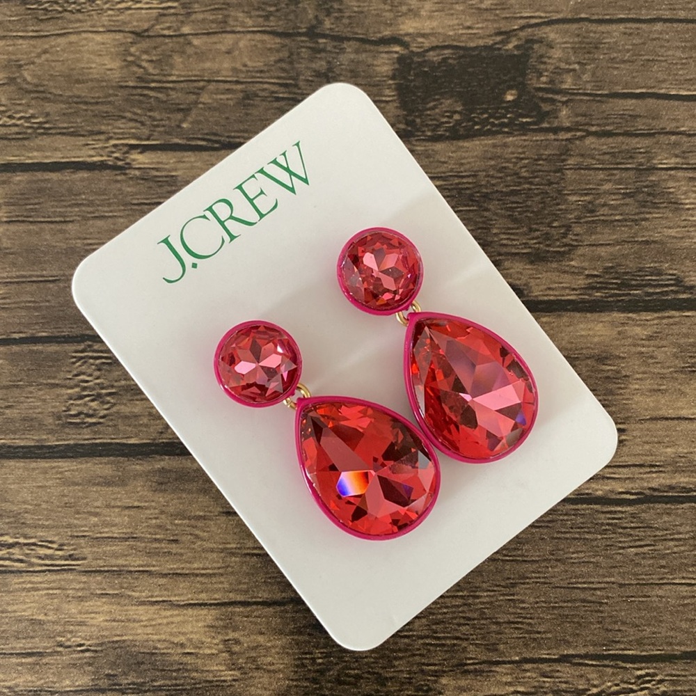 J. Crew Jamie Double Drop Earrings - Picture 6 of 8
